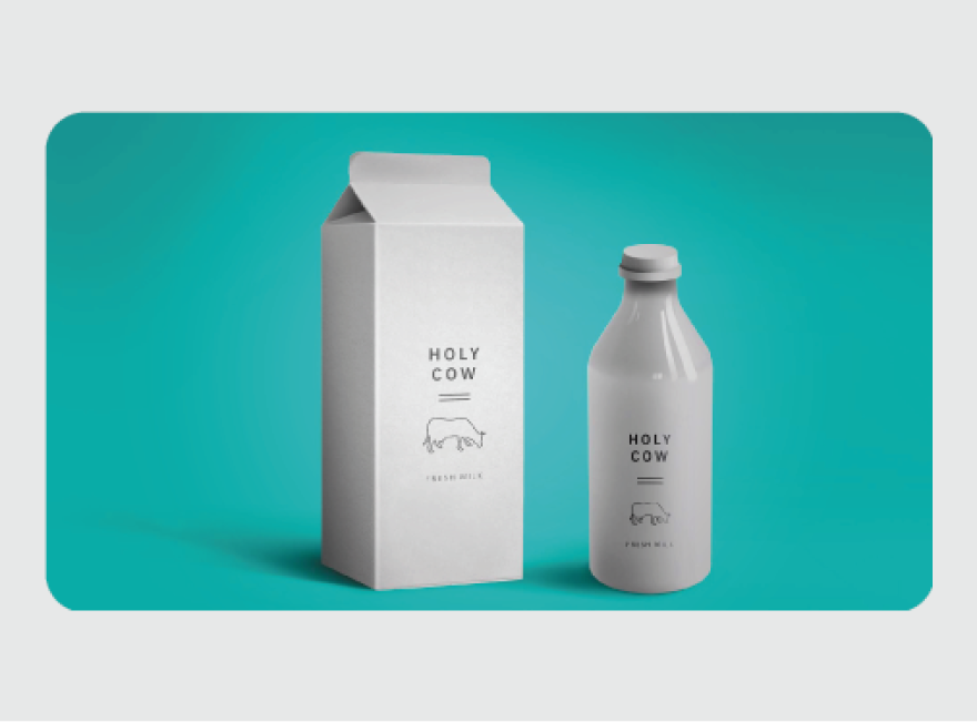 Milk Packaging – Holy Cow